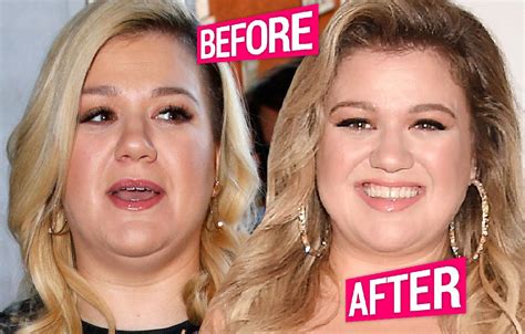 Kelly Clarkson Loses Weight Before And After Pics