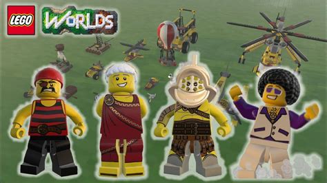 Lego Worlds | How To Unlock Hidden Characters, Creatures & Vehicles ...