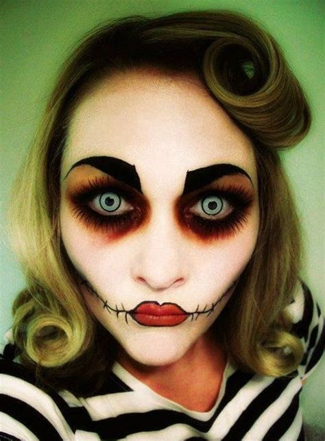 22 Creepy Makeup Ideas for Halloween | FREEYORK