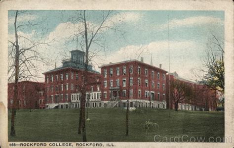 Rockford College Illinois Postcard