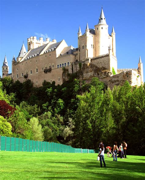 ALCAZAR OF SEGOVIA, Spain. Built in the 12th century, the alcázar of ...