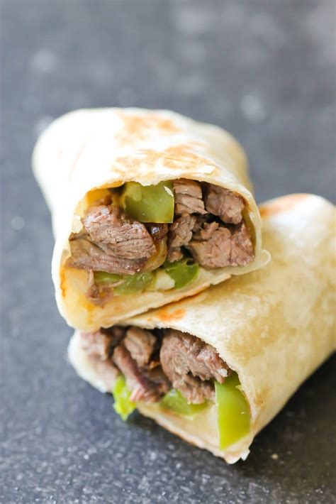 Philly Cheesesteak Wrap – Six Sisters' Stuff