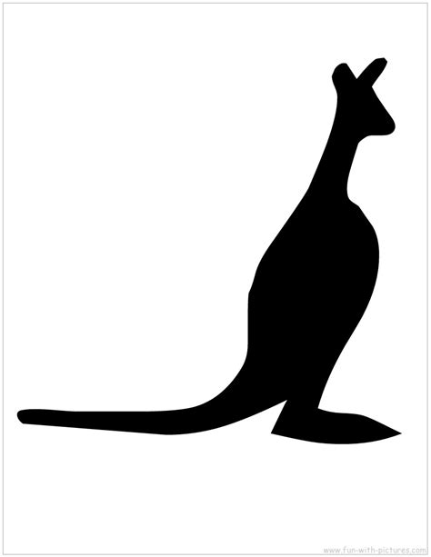 Kangaroo Silhouette