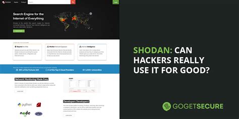 Shodan: Can Hackers Really Use the Search Engine for Good?