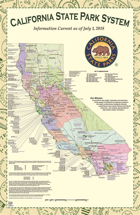 Map California State Parks – Topographic Map of Usa with States