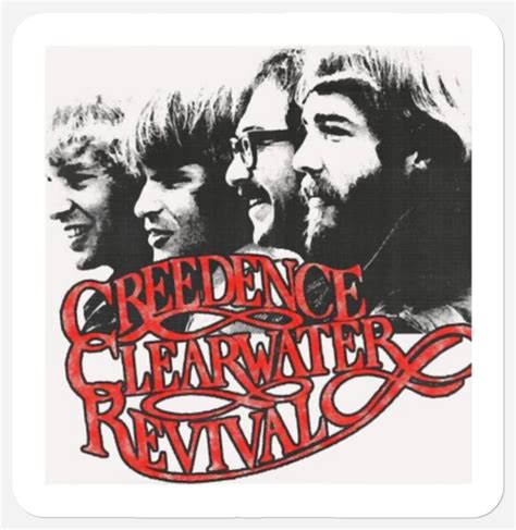 Creedence Clearwater Revival (1) Stickers sold by Gingerteney | SKU ...