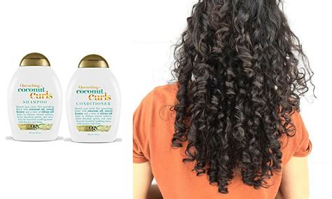 OGX Quenching Coconut Curls shampoo and conditioner For Curly Hair