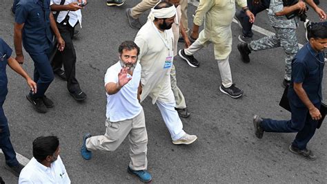 Why Is Rahul Gandhi Walking 2,000 Miles Across India? - The New York Times