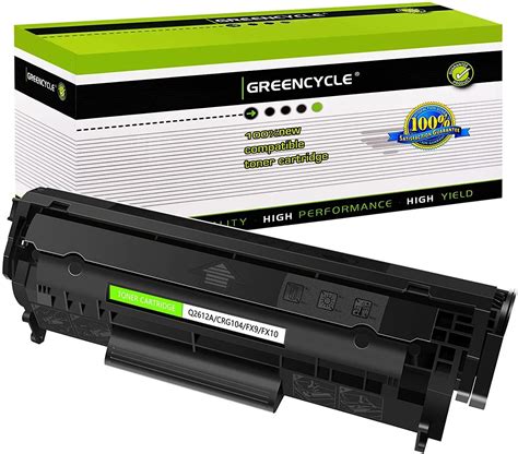 Used 1PK Q2612A 12A Toner Cartridge Compatible for HP Laserjet 1010 ...