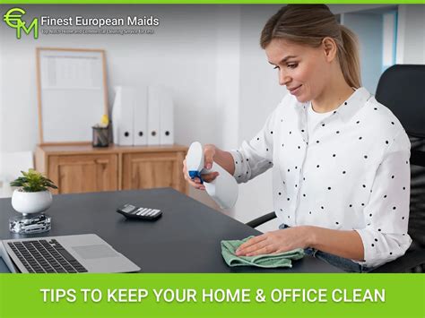 Tips To Keep Your Home & Office Clean - Finest European Maids