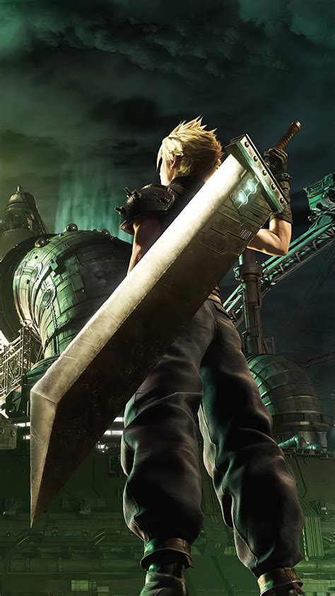 Cloud Strife, Final Fantasy 7 Remake, Poster HD HD Phone Wallpaper ...