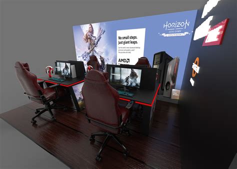 AMD Gaming Zone :: Behance