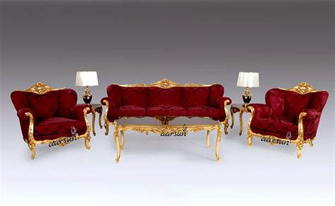 Classic Style Sofa Set STYLE-0017 - Aarsun