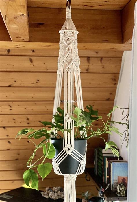 DIY Macrame Plant Hanger PDF Pattern, Macramé Pattern Beginner, DIY ...