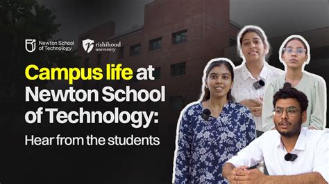 Campus life at Newton School of Technology : Hear from the Students ...