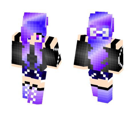 Download Galaxy Girl Minecraft Skin for Free. SuperMinecraftSkins