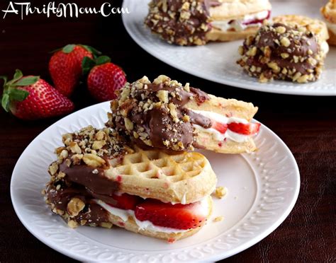 Eggo Week Of Waffles, No Bake Strawberry Cheesecake Waffle Bars ...