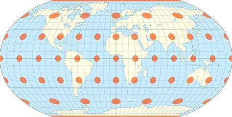 World Robinson Projection Map