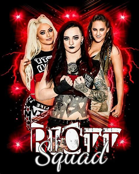 Riott Squad with Liv Morgan & Sarah Logan & Ruby Riott (Instagram ...