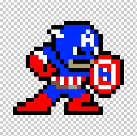 Superhero Pixel Art