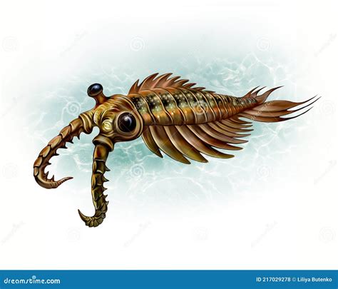 Anomalocaris - An Extinct Animal Stock Photo | CartoonDealer.com #217029278