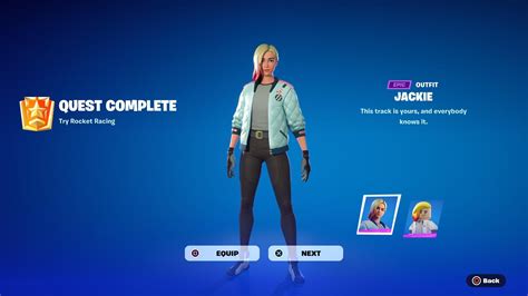 Fortnite Jackie Skin — jak za darmo zdobyć nową skórkę z Rocket Racing ...