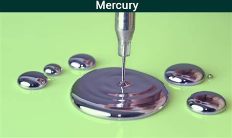 Mercury Element (Hg) [Liquid Metal] - Density, Boiling Point ...