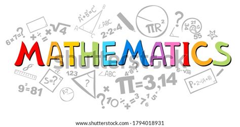 20,105 Math Word Images, Stock Photos & Vectors | Shutterstock