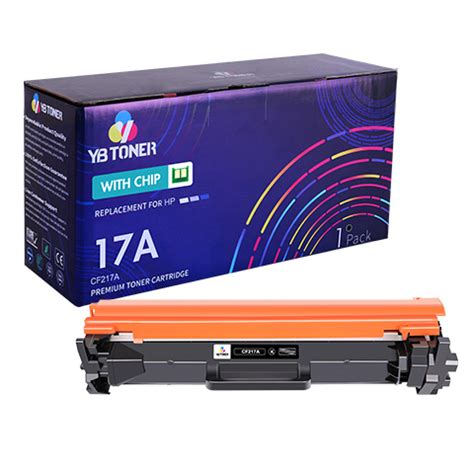 Compatible HP 17A Black Toner (CF217A) - With Chip