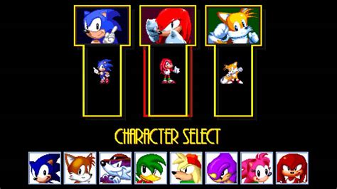 Sonic Fighters Characters