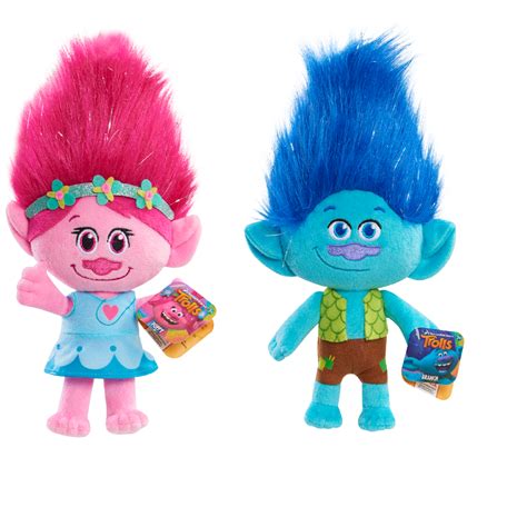 Trolls Bean Plush – Poppy & Branch – 2 Pack Bundle - Walmart.com