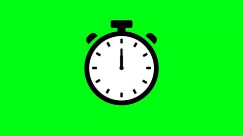 Green Screen Animation Timer 24 Hours Stock Footage Video (100% Royalty ...