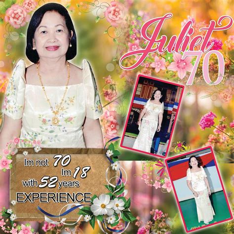 Happy 70th Birthday Tarpaulin Design