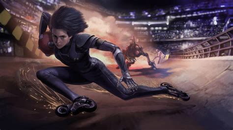 Alita Battle Angel, Motorball, 4K, #3.98 Wallpaper PC Desktop