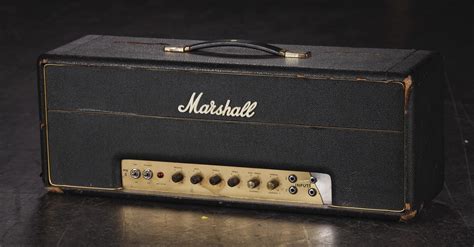 The History of the Legendary Marshall 100-watt "Plexi" Head