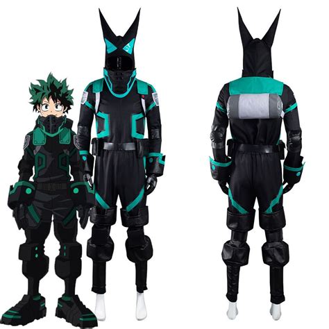 My Hero Academia Izuku Midoriya Outfits Halloween Carnival Suit Cosplay ...