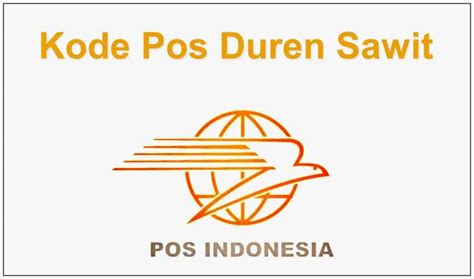 7 Daftar Kode Pos Duren Sawit Jakarta Timur (Semua Kelurahan/Desa ...