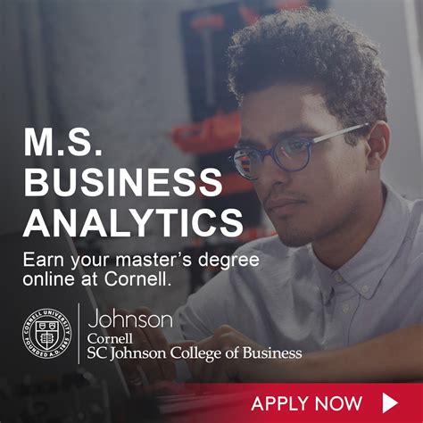 Cornell Johnson Master of Science in Business Analytics on LinkedIn ...