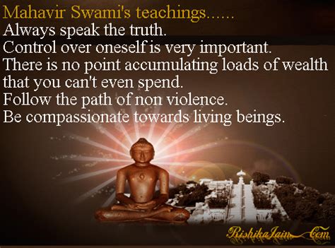 Mahavir Swami's Teachings - Inspirational Quotes - Pictures ...