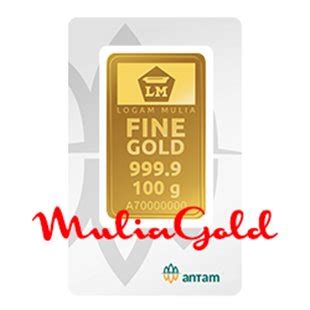 Jual Logam Mulia Antam 100 gram (Special Order) di Lapak Mulia Gold ...