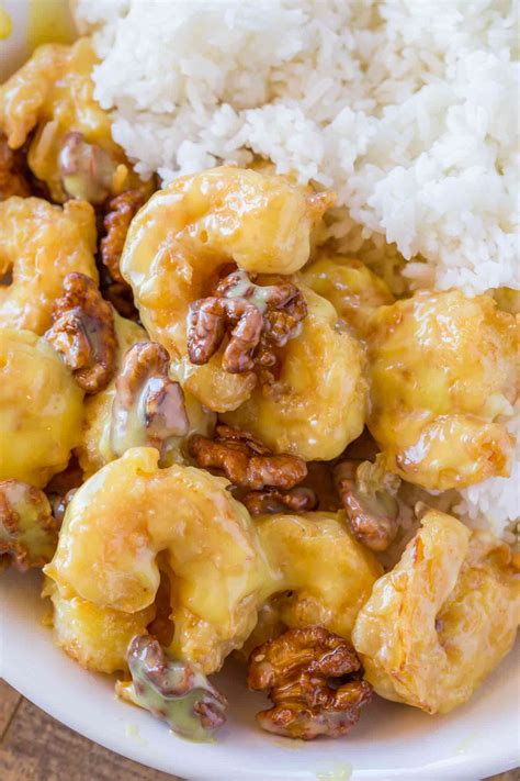 Easy Honey Walnut Shrimp Recipe - Dinner, then Dessert