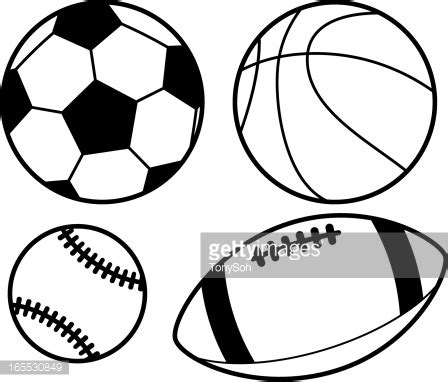 Free Sports Clipart Black And White, Download Free Sports Clipart Black ...