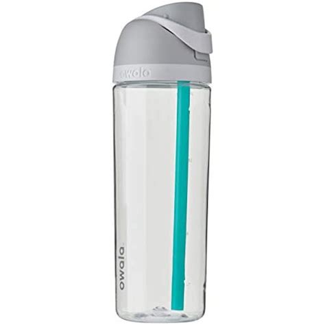 Owala FreeSip Clear Water Bottle with Straw for Sports