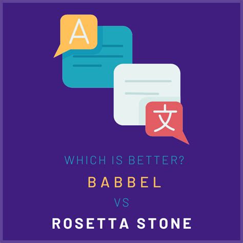 Babbel vs Rosetta Stone Comparison: Which is Better?