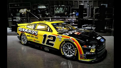 NEW 2023 Ford Mustang NASCAR Ryan Blaney Menards 1/24 Scale Model Build ...