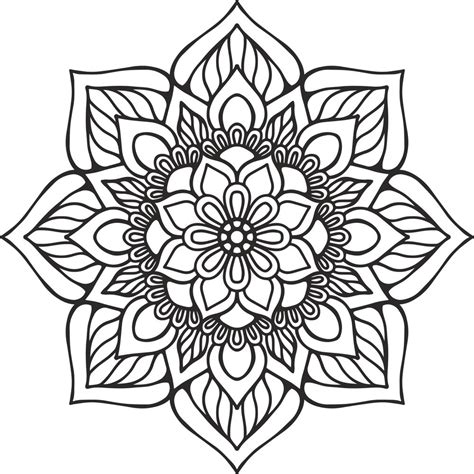 Mandala Indian Vector Free Vector cdr Download - 3axis.co Mandala ...