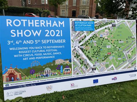 The Rotherham Show 2021 & The opening of the Rotherham Civic Theatre ...