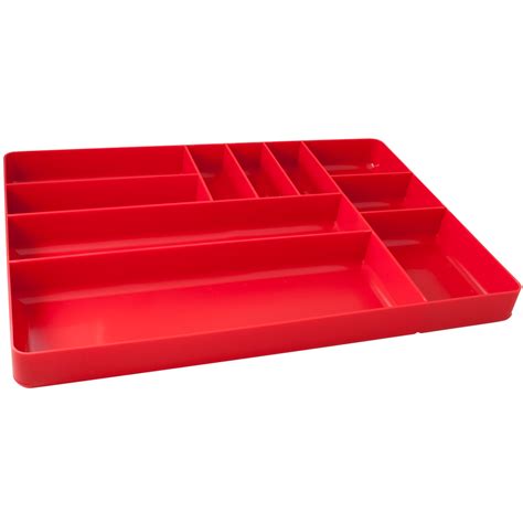 10 Compartment Tray Organizer – Gray Tools Online Store