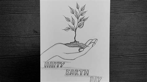 Save Plants Drawing // Save Tree Save Earth Drawing // Van Mahotsav ...