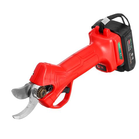 16.8V Electric Cordless Secateurs Branch Cutter Shears Garden Pruner ...